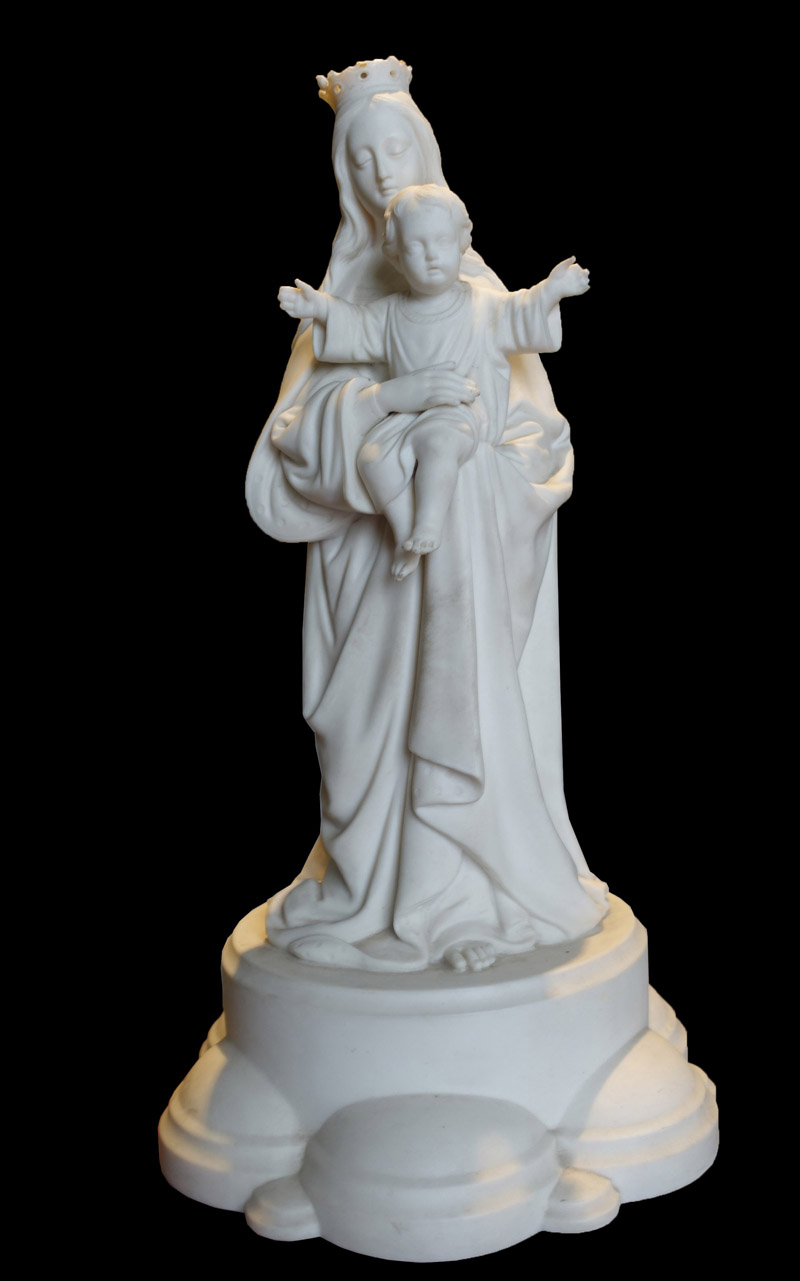 アンティーク聖母子像 [492-HMW991] - 56,100円 : 家具の大使館 横山 